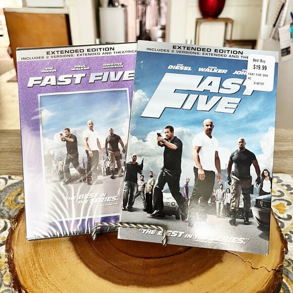Fast Five: Extended Edition, Starring Vin Diesel & Paul Walker, New & Sealed! - Picture 3 of 7